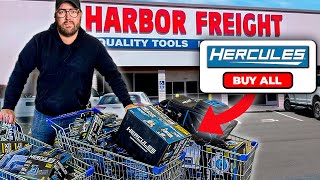 I Bought Every Hercules Tool at Harbor Freight [upl. by Zzahc]