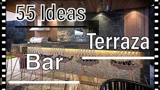 55 Mejores Ideas De Terrazas Bar En Casa Home Decor Ideas Modernas [upl. by Ocana]