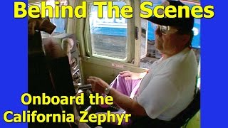 Behind the Scenes 1993 Amtrak California Zephyr pt2 [upl. by Worra498]