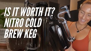 HOW TO MAKE NITRO COLD BREW using GrowlerWerks Nitro Cold Brew uKeg  Unboxing and Honest Review [upl. by Langer]