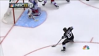 Alec Martinez wins the 2014 Stanley Cup for Los Angeles Kings in 2OT [upl. by Sedda]