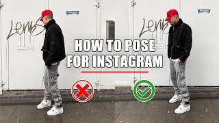 HOW TO POSE FOR PHOTOS  Easy Posing Ideas for Instagram [upl. by Kingsley]