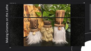 Simple Woodturning Project to Sell  Gnomes on the Lathe [upl. by Euridice]