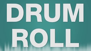 Drum Roll SOUND EFFECT  Trommelwirbel Snare Crash Preisverleihung Drumroll Sound [upl. by Dyanna]