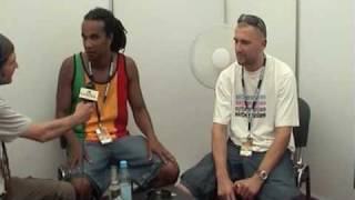 Dub inc Interview  Chiemsee Reggae Summer 8162009 [upl. by Gaiser]