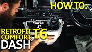 How To Retrofit VW Transporter T6 Comfort Dash [upl. by Shanna]