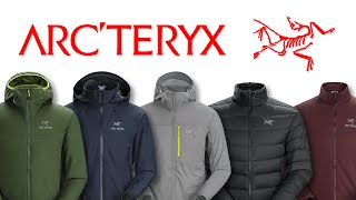 ArcTeryx top 5 jackets [upl. by Atiuqehs]