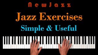 Simple PIANO EXERCISES for Advanced JAZZ IMPROVISATION [upl. by Jehoash]