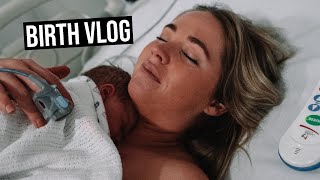 BIRTH VLOG  Labour amp Delivery Of Our First Baby [upl. by Naldo]