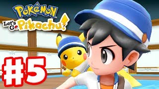 Pokemon Lets Go Pikachu and Eevee  Gameplay Walkthrough Part 5  SS Anne On a Boat [upl. by Copland]