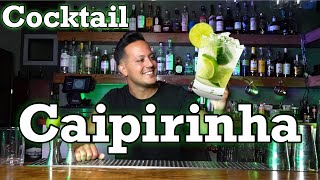 CAIPIRINHA  COCKTAIL BRASIL 🇧🇷  TUTORIAL BARTENDER [upl. by Leelahk]