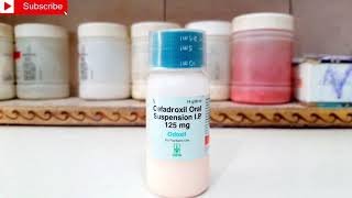 Cefadroxil Oral Suspension IP  Odoxil Syrup  Pediatric Use Only  Treaing Bacterial Infections [upl. by Ardnal868]