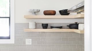 HowTo DIY Floating Shelves [upl. by Ivek427]