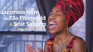 Ella Fitzgeralds Signature Singing Style Explained By Jazzmeia Horn [upl. by Sezen]