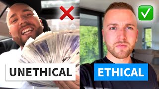 Ethical vs Unethical Marketing  Whats The Difference [upl. by Manlove20]