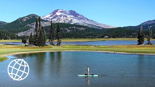 Oregon Cascades USA Amazing Places 4K [upl. by Akiwak]