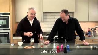 How to make a frappé coffee using an aerolatte milk frother [upl. by Wendi682]