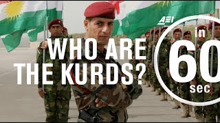 Who are the Kurds  IN 60 SECONDS [upl. by Droffig850]