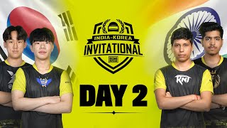 HINDI BGMI INDIA  KOREA INVITATIONAL  DAY 2 [upl. by Assena]