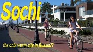 Sochi Russia 4K City  People  Sights [upl. by Birecree]