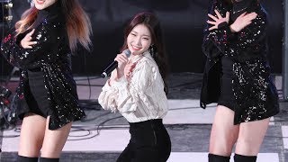 180508 청하ChungHa Full ver Roller Coaster  Bang Bang  Why Dont You Know 경희대국제캠축제 4K 직캠 by 비몽 [upl. by Aleda]