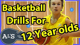 Basketball Drills For 12 year Olds [upl. by Llezniuq337]