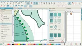 Janome Digitizer V5 Seahorse Project [upl. by Guria]