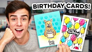 Easy DIY Birthday Card Ideas in 7 MINUTES [upl. by Eked]