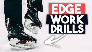 Edge Work Drills  World Famous Hockey Skills Coach 🏒 [upl. by Smaoht]