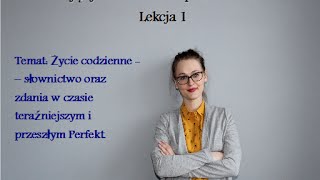 Niemiecki od poziomu A2 Lekcja 1  ALLTAG [upl. by Eiclud345]