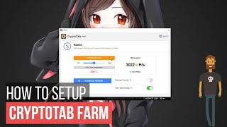 HOW TO SETUP CRYPTOTAB FARM MINER ON YOUR PC  CRYPTOTAB FARM BITCOIN MINING [upl. by Yarazed27]