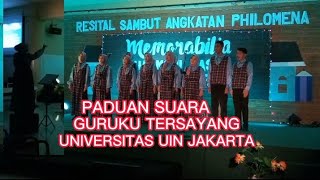 PADUAN SUARA quotGURUKU TERSAYANGquot [upl. by Tegdig]