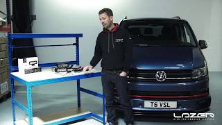 HOW TO VW Transporter 6 Grille Kit Installation from Lazer Lamps [upl. by Rhoda504]