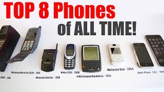 Best Phones Ever  Top 8 Best Phones of All Time [upl. by Edlihtam305]