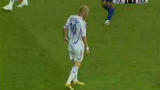 Zidan vs Materazzi WC2006 HTV2 [upl. by Barnabe]