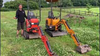 rhino xno8 Vs Kubota u103 [upl. by Nillor]