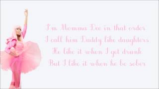 High School  Nicki Minaj Lyrics HD Nicki only [upl. by Rednave]