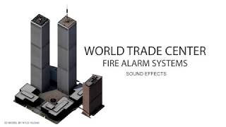 World Trade Center  Fire Alarm Sounds WTC 124567 [upl. by Slen]