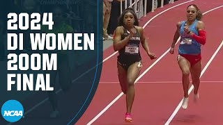 Womens 200m  2024 NCAA indoor track and field championships [upl. by Aneetsirhc596]