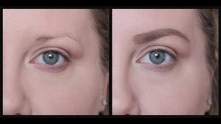 HOW TO FILL IN SPARSE EYEBROWS [upl. by Syst]