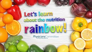 Eat the Rainbow  Nutrition Lesson for Kids [upl. by Aikkin744]