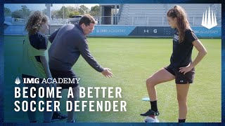 3 Soccer Drills to Become a Better Defender [upl. by Tak]