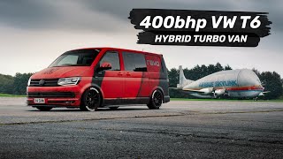 400bhp VW T6 Transporter  Hybrid Turbo Track Weapon [upl. by Hopper908]