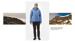 Arcteryx  Beta AR Jacket Womens  Helix [upl. by Nylazor3]