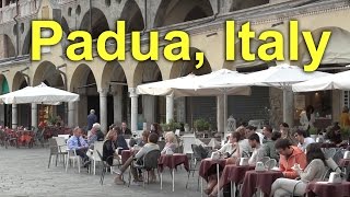 Padua Italy travel in the Old Town [upl. by Ysnil186]