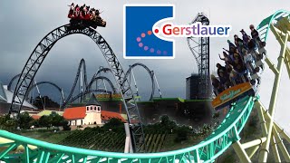 Top 10 Roller Coasters by Gerstlauer [upl. by Baerl816]