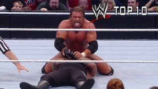 WWE Top 10  Almost Streak Stoppers [upl. by Partan]