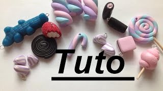 Tuto Fimo  Bonbons [upl. by Nosaes]