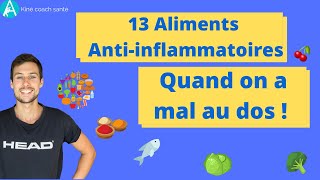 Alimentation antiinflammatoire 13 aliments puissants pour soulager les douleurs [upl. by Lledyl]