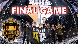 PUBG GLOBAL CHAMPIONSHIP WINNER GENG  FINAL GAME  Pio Loki Esth3r amp Taemin [upl. by Diane-Marie]